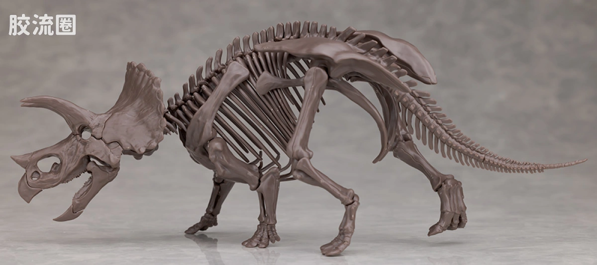 万代综合拼装模型系列 Imaginary Skeleton系列 三角龙 - 图片